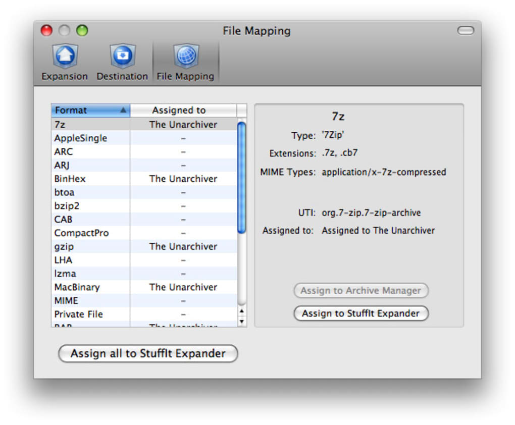 Unzip program for mac